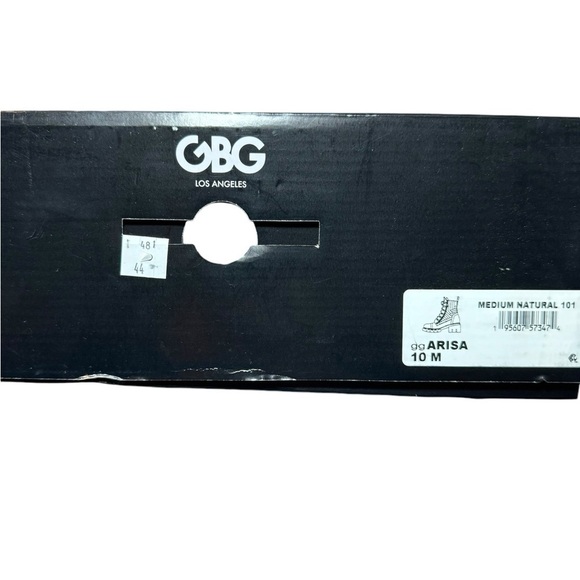 GBG by Guess Arisa Lug Sole Combat Boots 10M - Picture 9 of 9